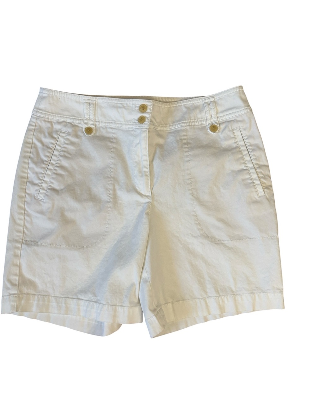 Talbots White Shorts Size 10
